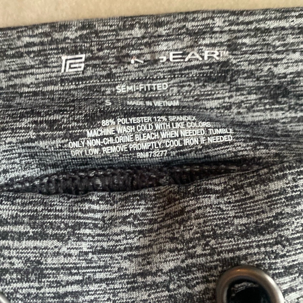 Black and White Tweed Casual Joggers - Picture 6 of 7